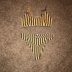 Stripe bikini